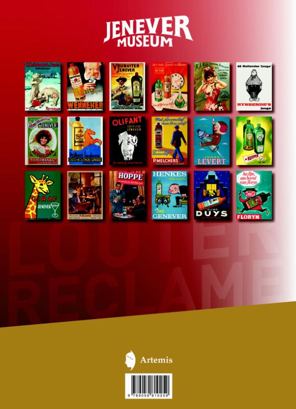 Achterkant van Louter reclame