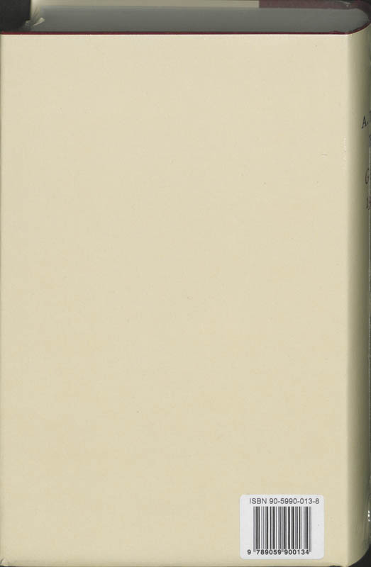 Achterkant van Gedichten 1911-1976