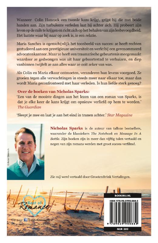 Achterkant van Zie mij