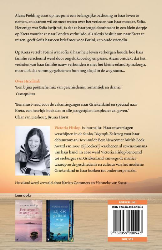 Achterkant van Het eiland