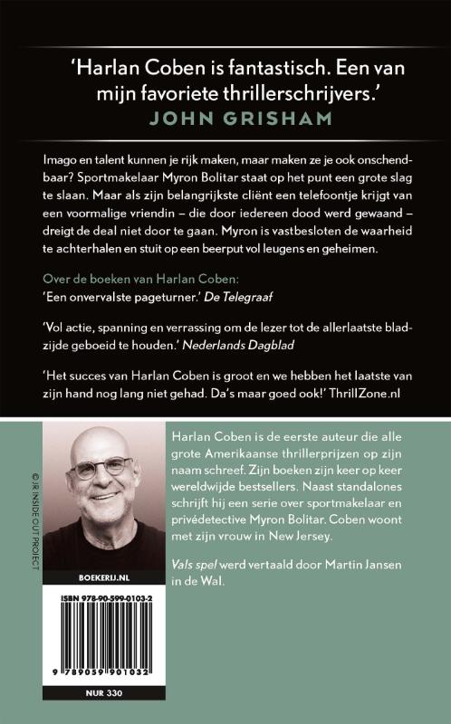 Achterkant van Vals spel