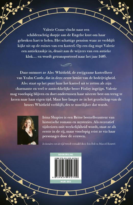 Achterkant van In handen van de tijd