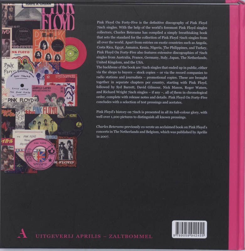 Achterkant van Pink Floyd On Forty-Five
