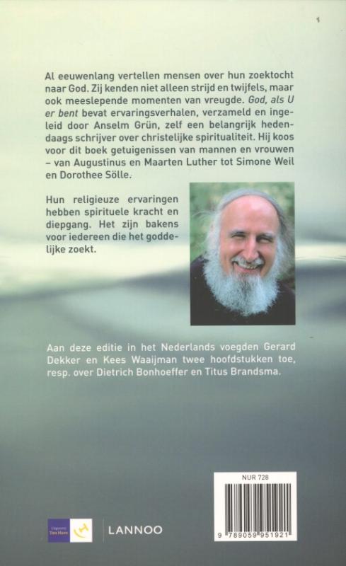 Achterkant van God, als U er bent