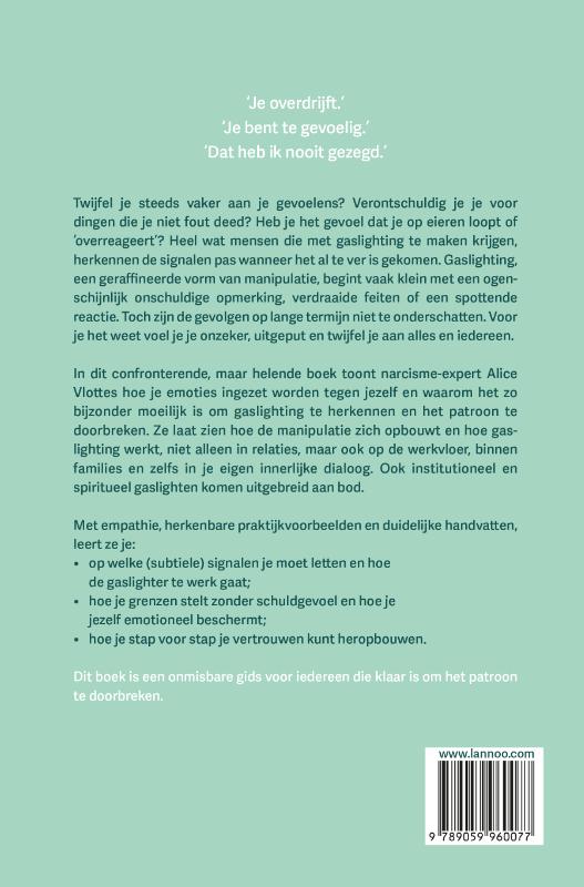 Achterkant van Gaslighting ontmaskerd