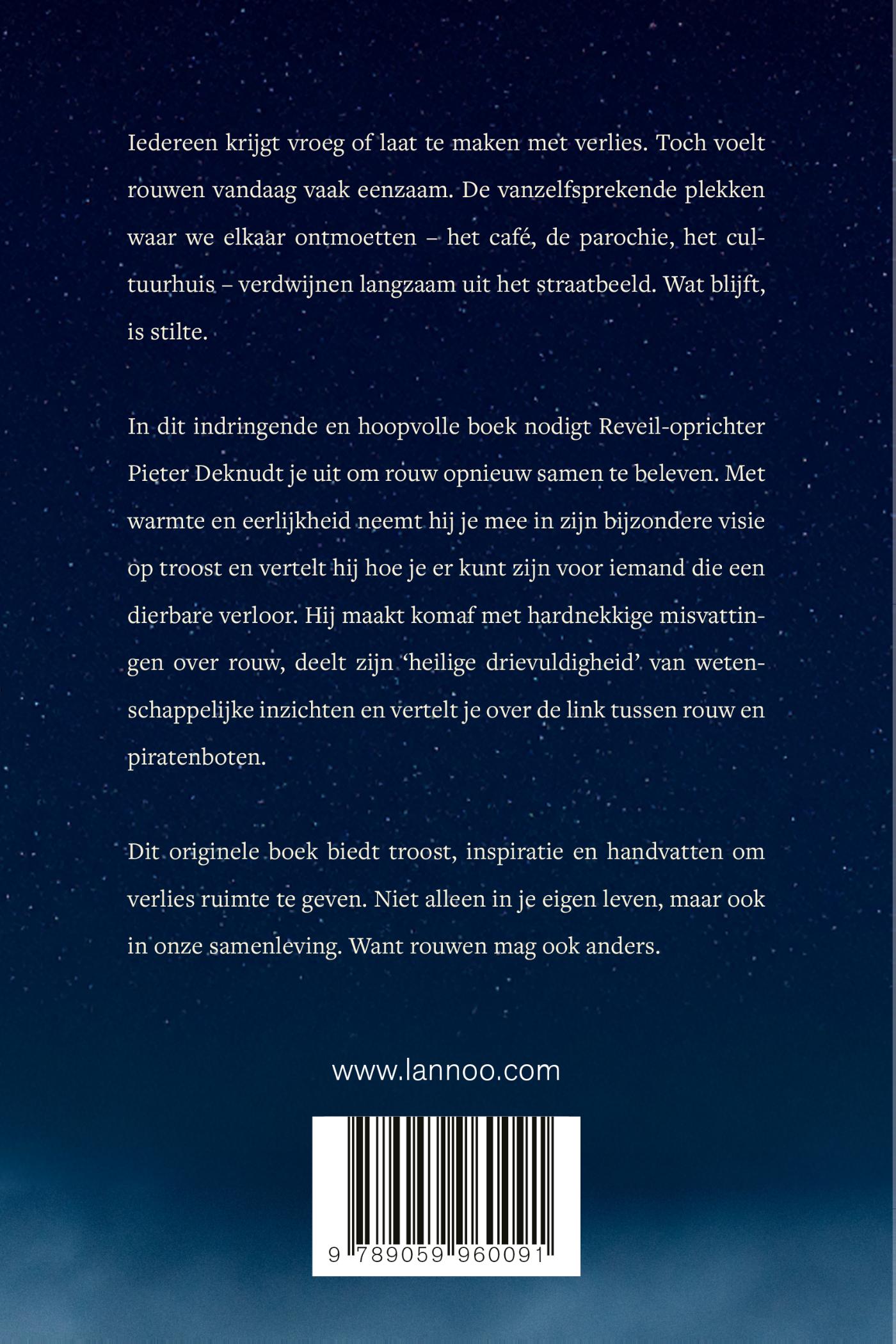 Achterkant van Rouwen mag ook anders