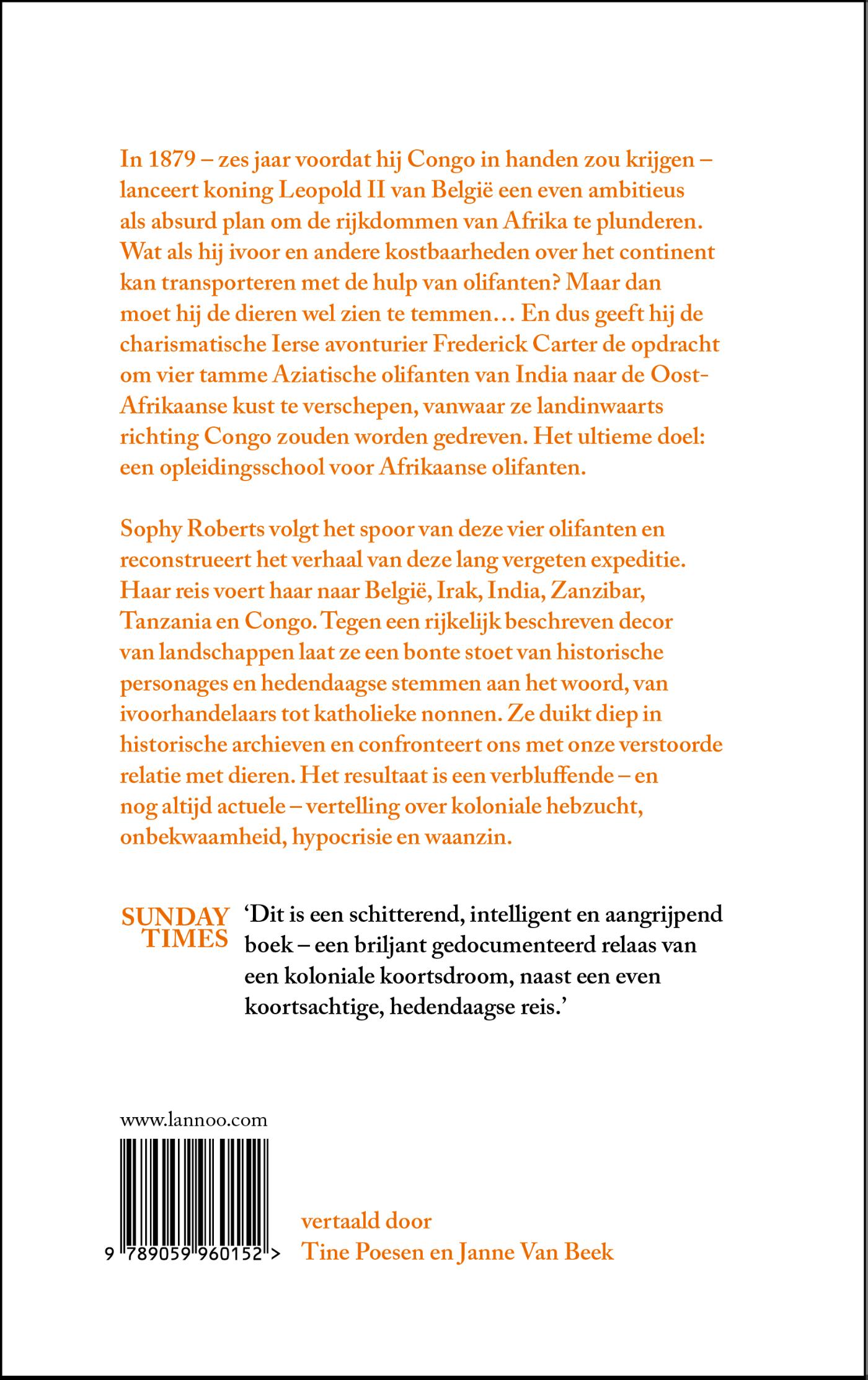 Achterkant van Een school voor olifanten