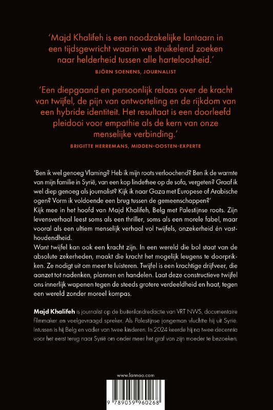 Achterkant van Het licht van de twijfel