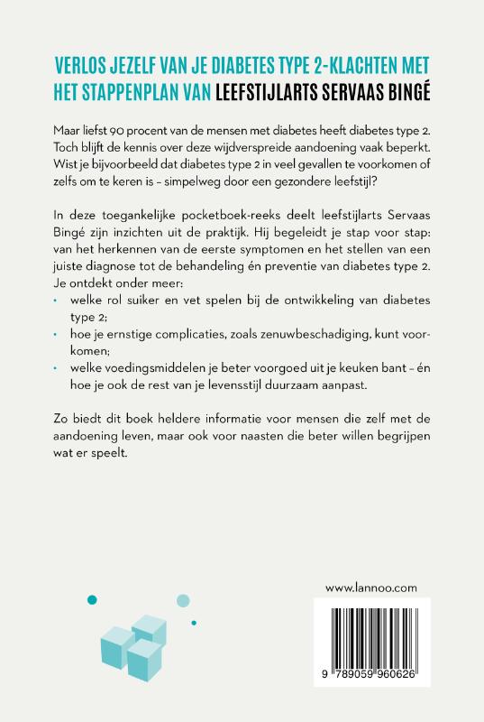 Achterkant van Diabetes type 2 omkeren