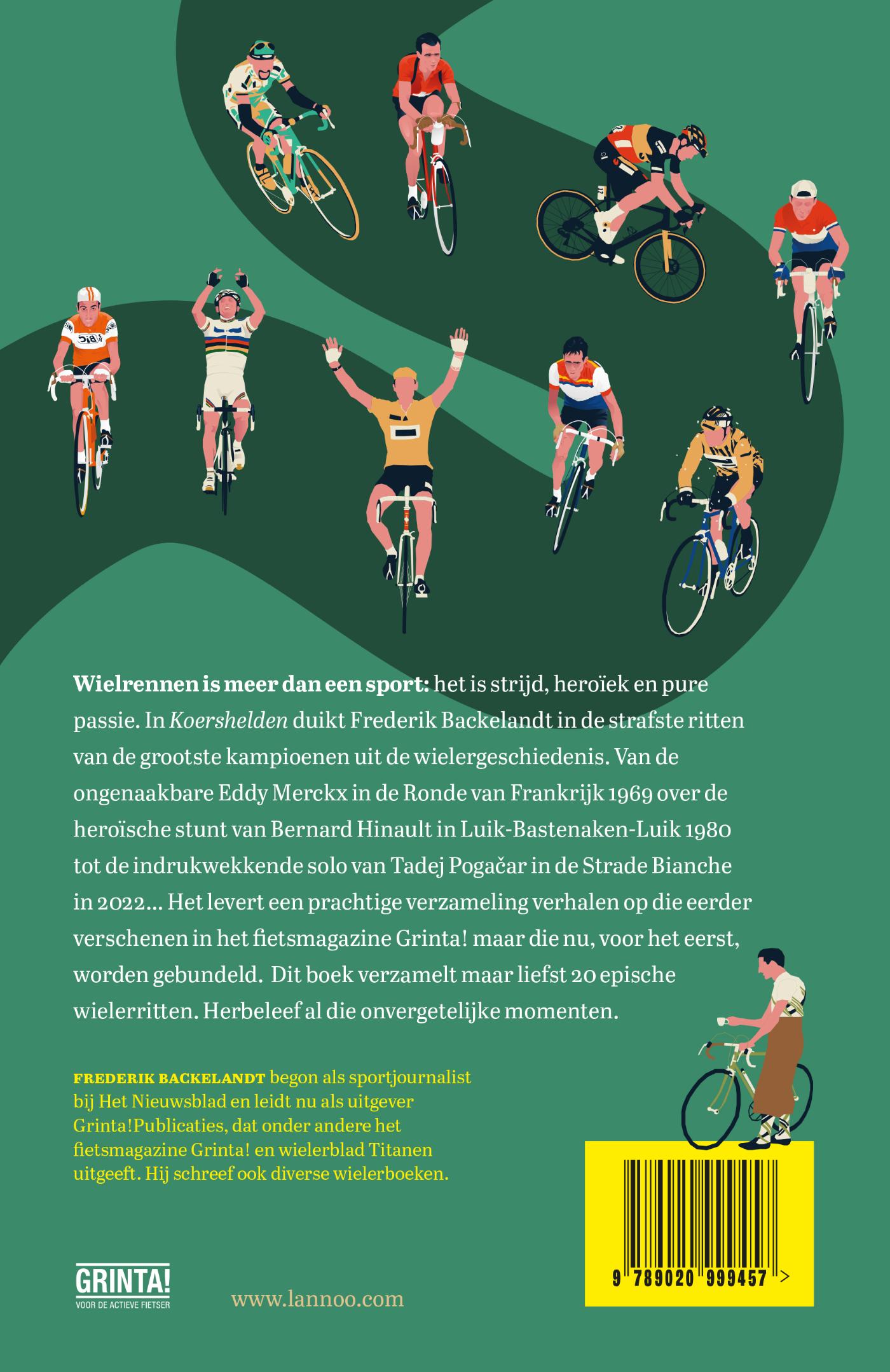 Achterkant van Koershelden