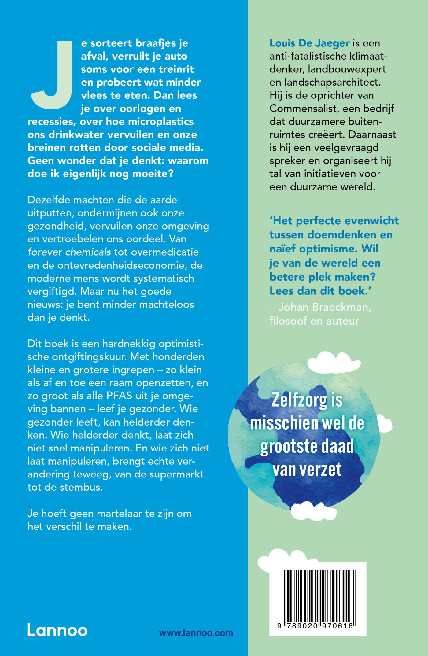 Achterkant van Red eerst jezelf (en dan pas de planeet)