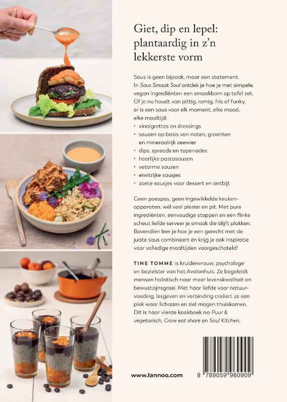Achterkant van Saus Smaak Soul