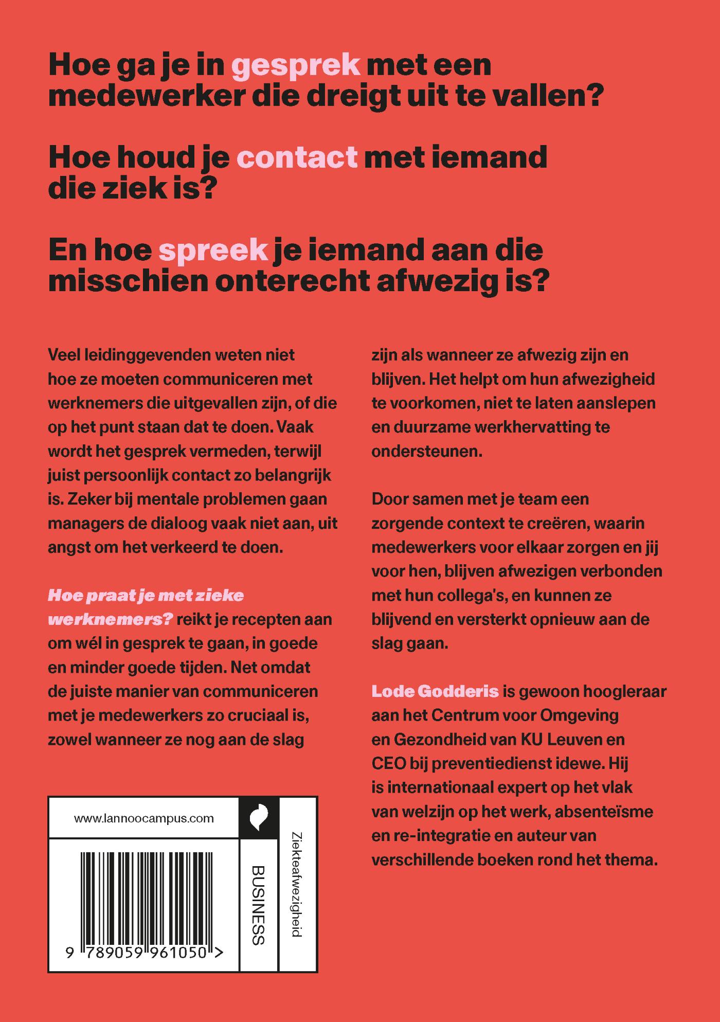 Achterkant van Hoe praat je met zieke werknemers?