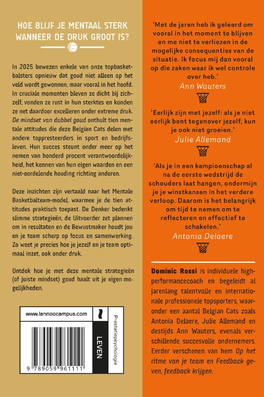 Achterkant van De mindset van dubbel goud