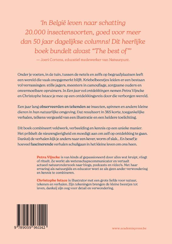 Achterkant van Een jaar vol ontdekkingen