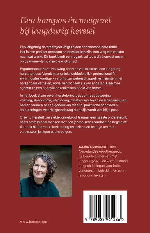 Achterkant van Het slingerpad van herstel