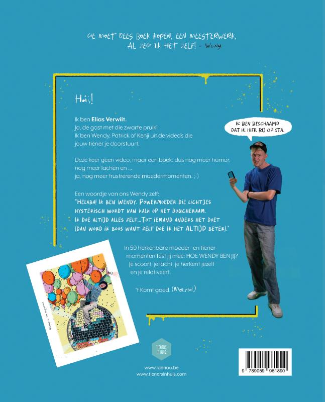Achterkant van Hoe Wendy ben jij?