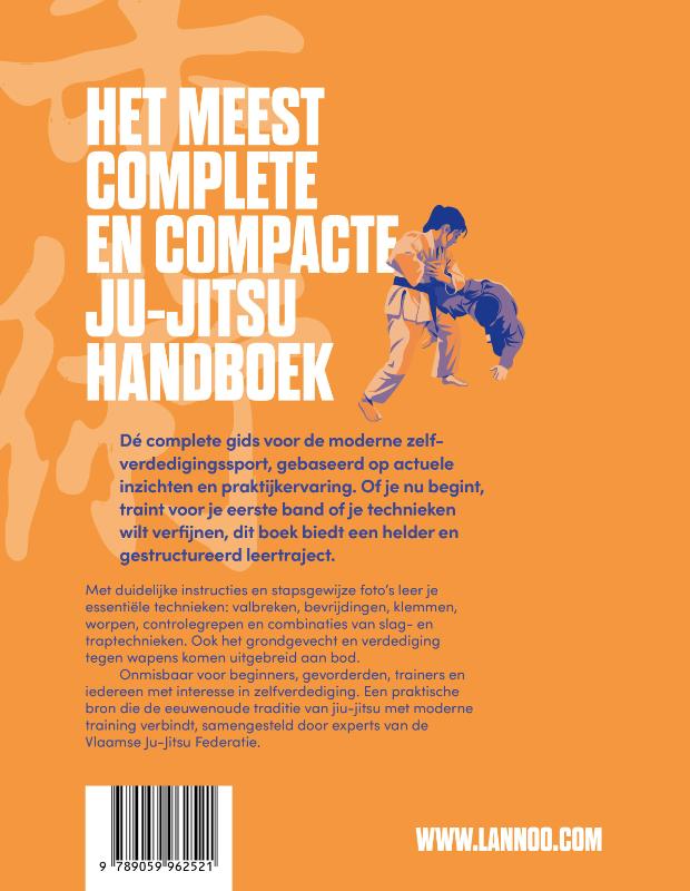 Achterkant van Het ju-jitsu handboek