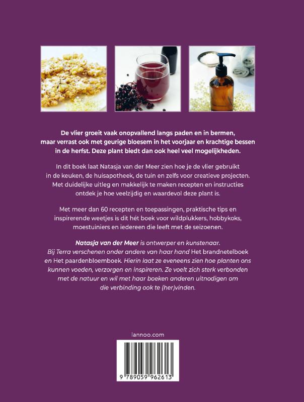 Achterkant van Het vlierboek