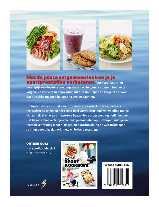 Achterkant van Het sportkookboek 1