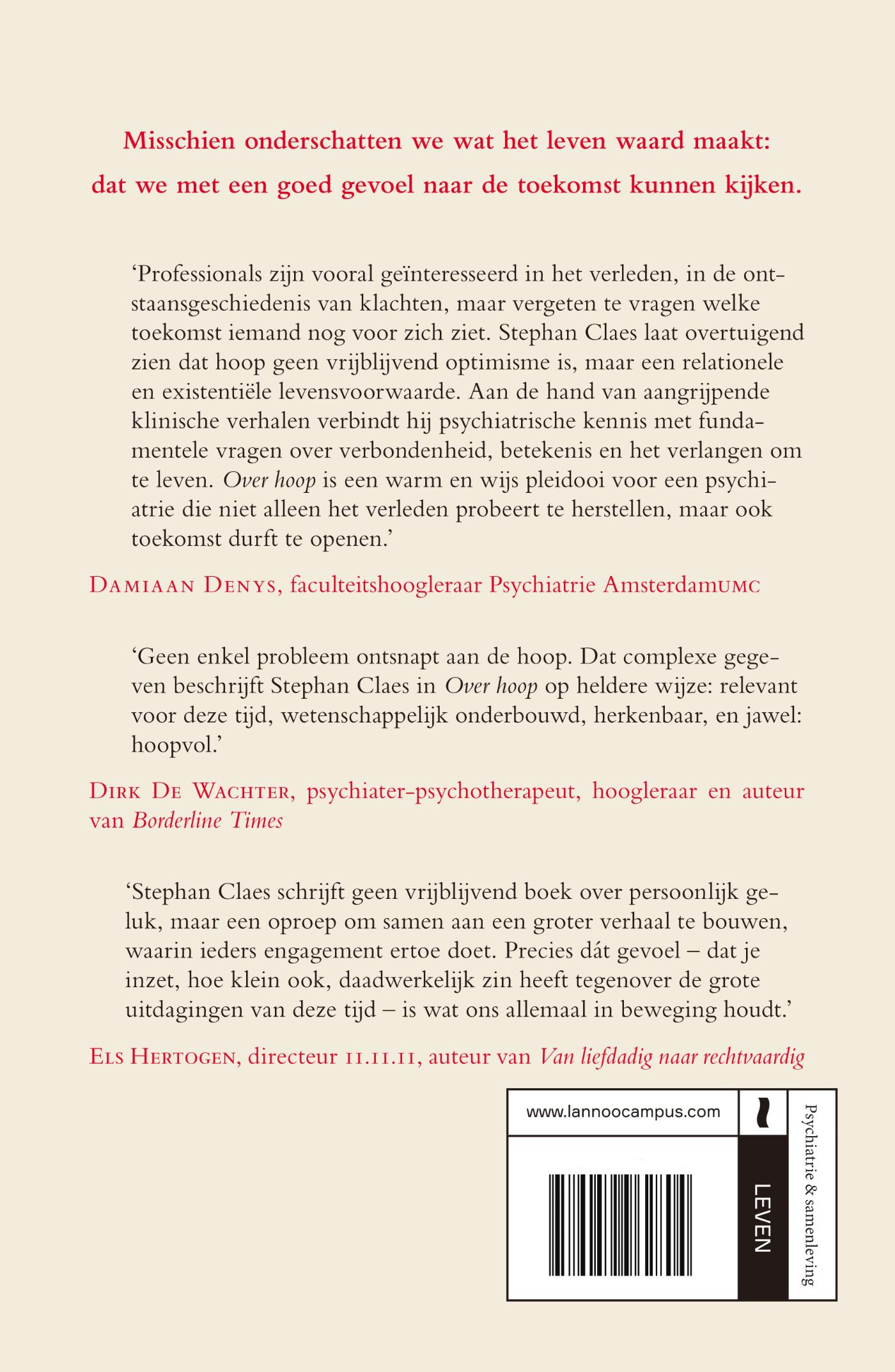 Achterkant van Over hoop