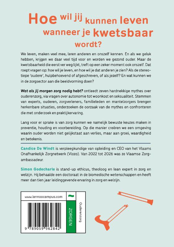 Achterkant van Wat als jij morgen zorg nodig hebt?