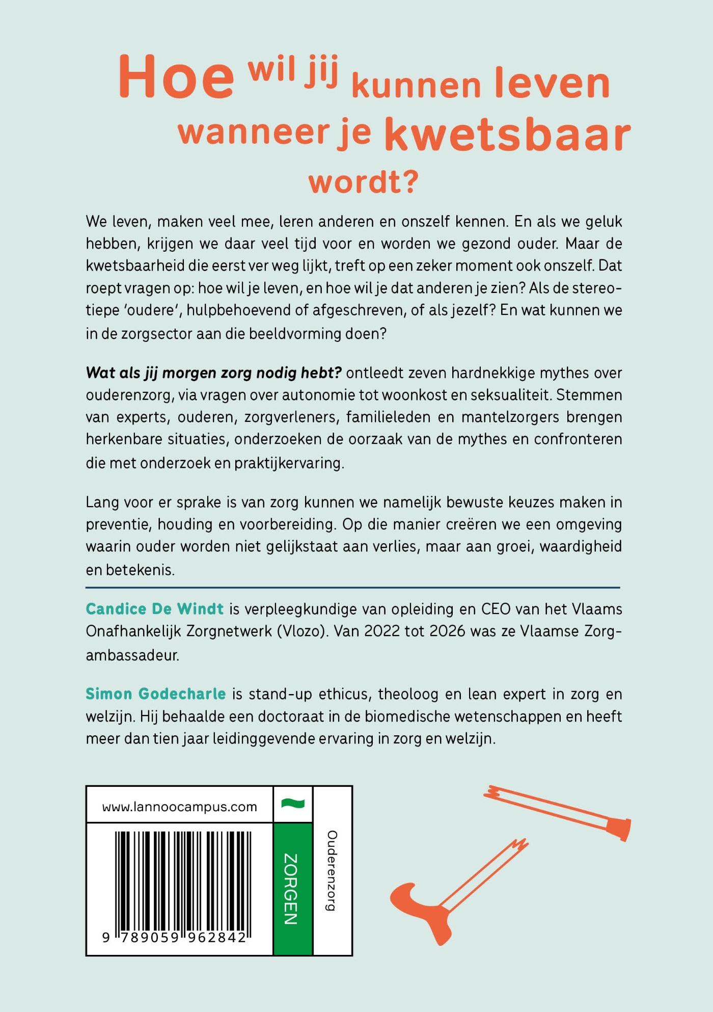 Achterkant van Wat als jij morgen zorg nodig hebt?