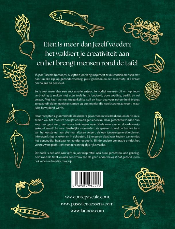 Achterkant van Het beste van Pascale