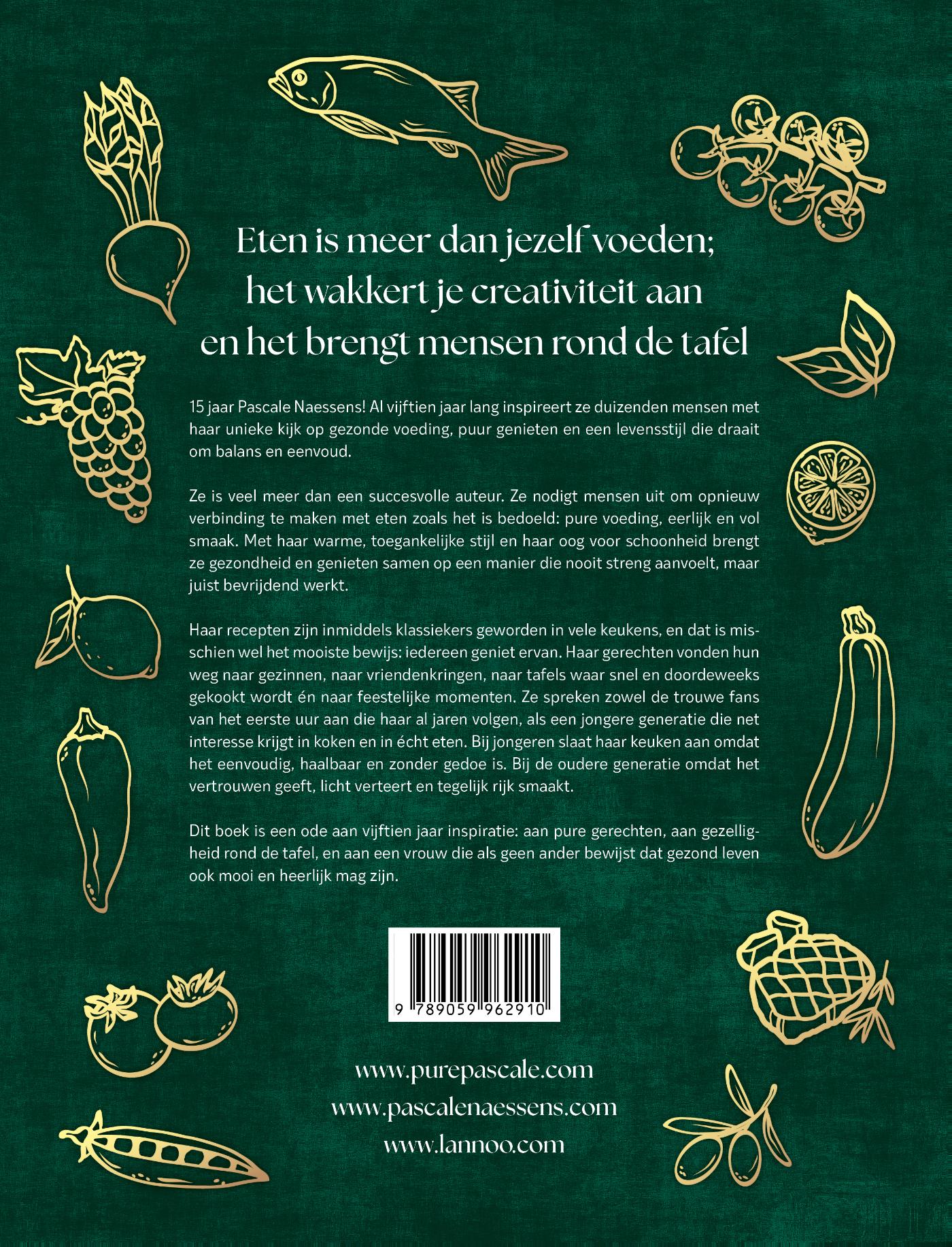 Achterkant van Het beste van Pascale