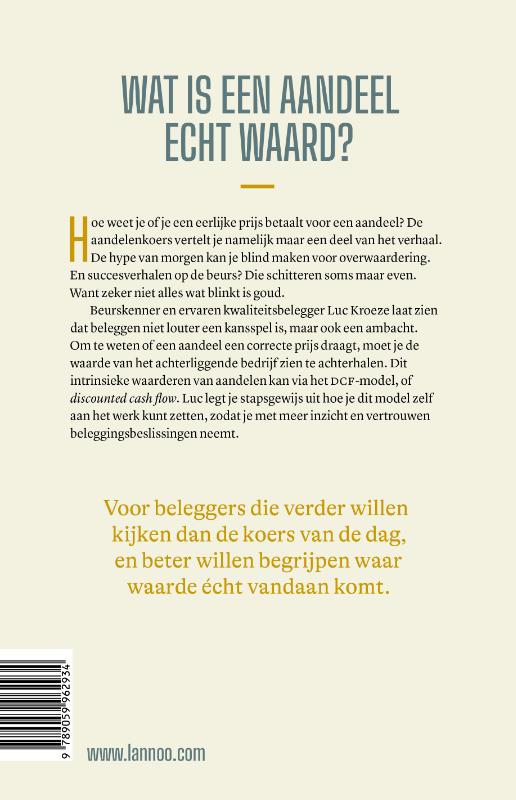 Achterkant van Niet alles wat blinkt is goud
