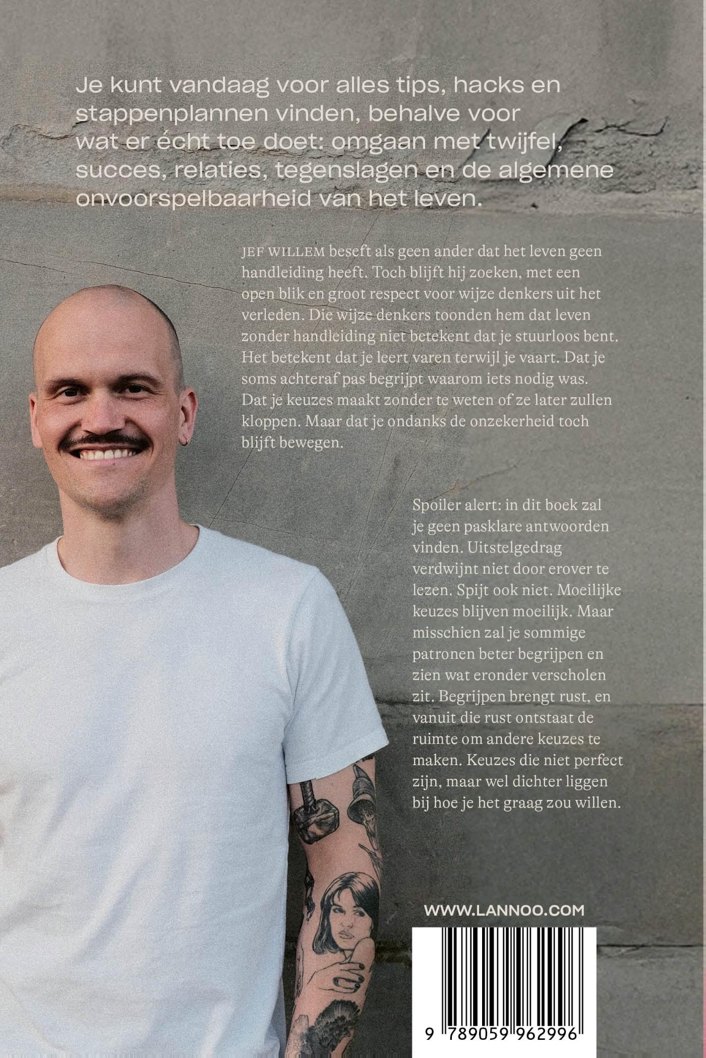 Achterkant van Een handleiding voor een leven zonder handleiding