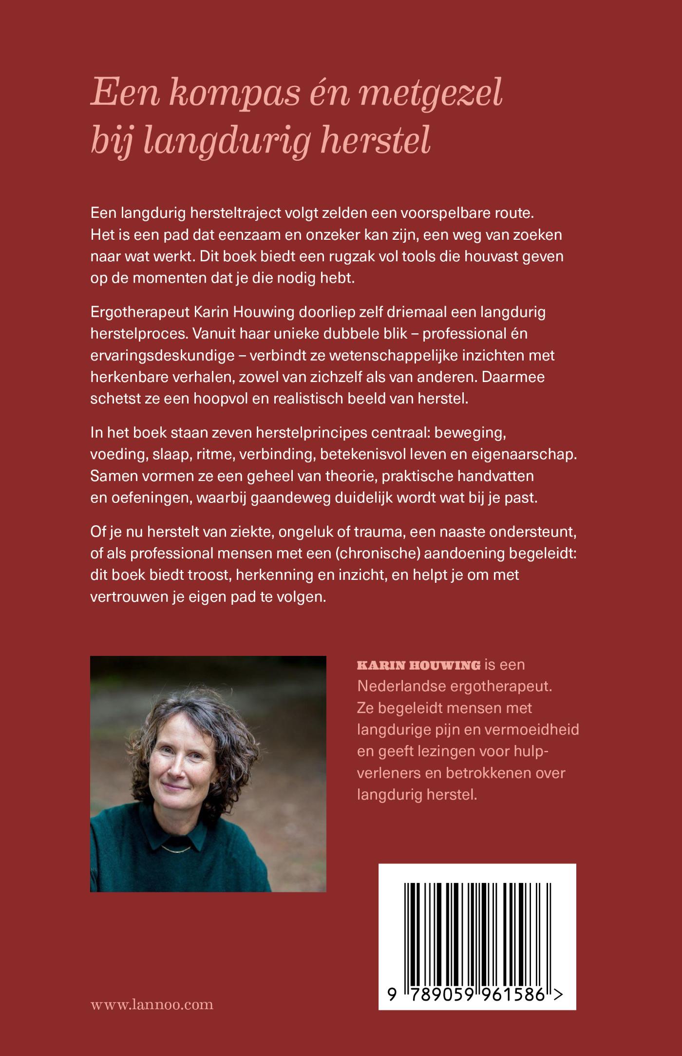 Achterkant van Het slingerpad van herstel