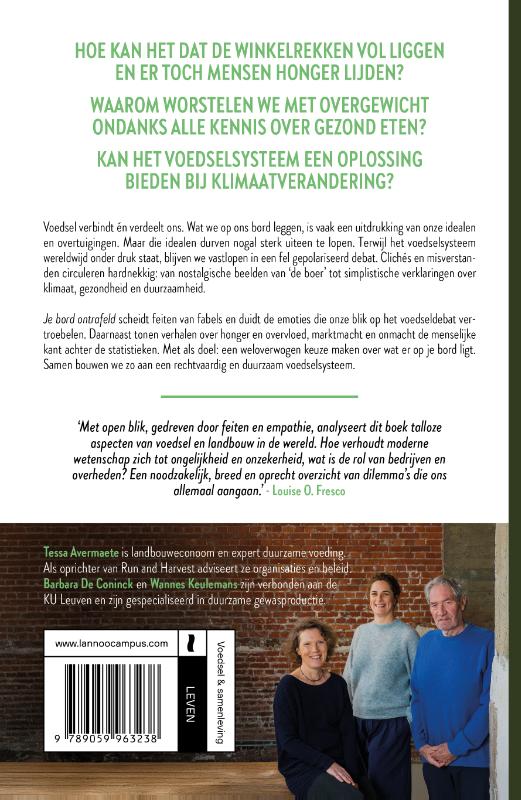 Achterkant van Je bord ontrafeld