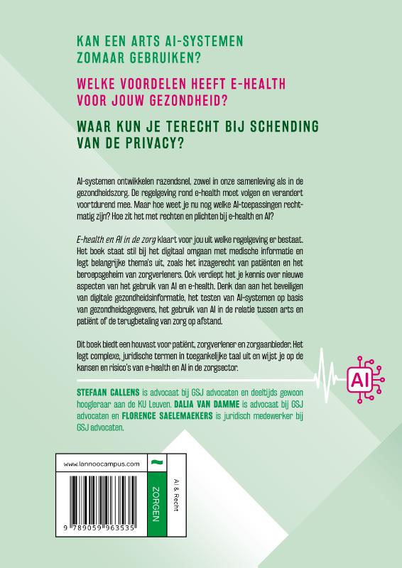 Achterkant van E-health en AI in de zorg