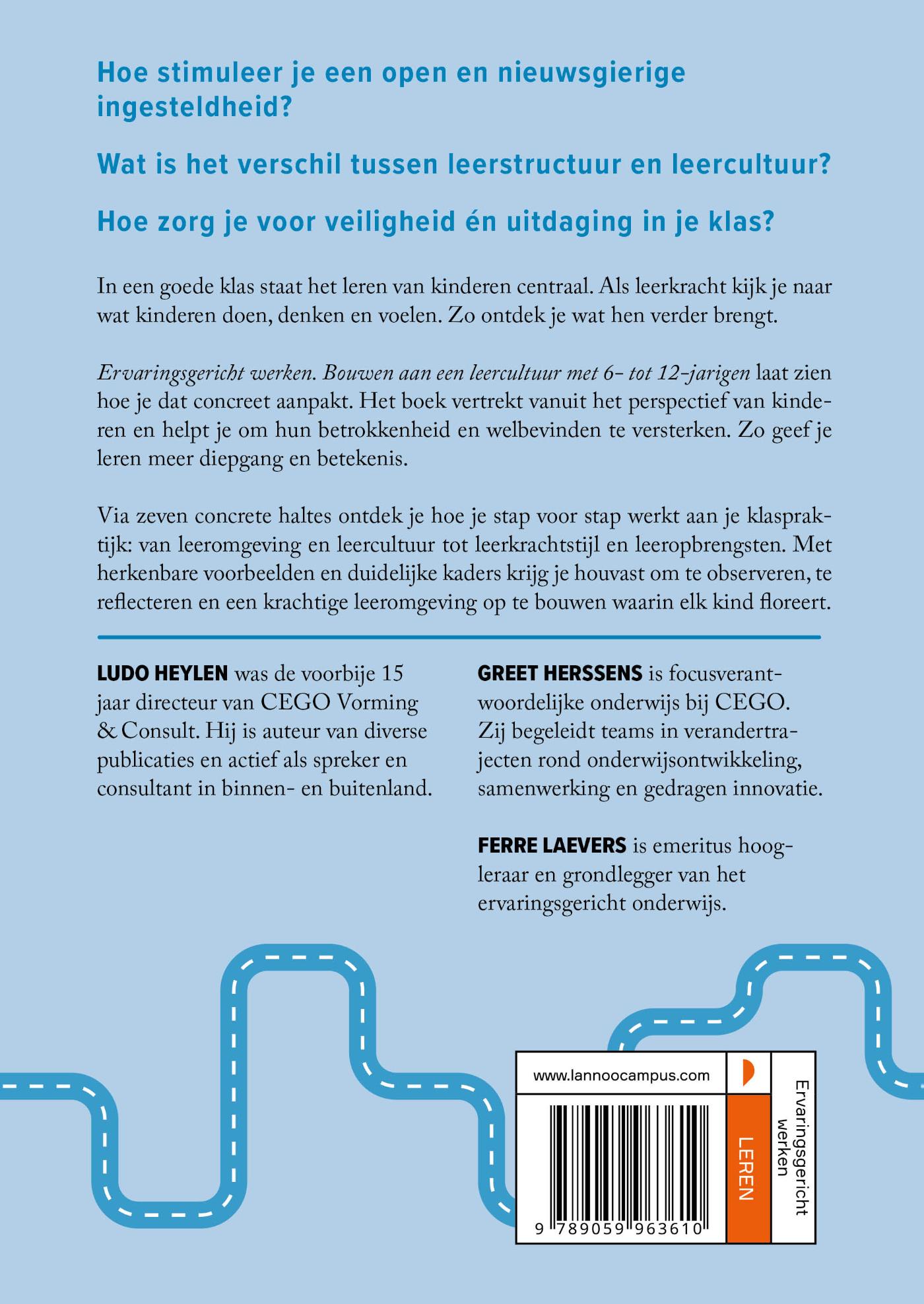 Achterkant van Bouwen aan een leercultuur met 6- tot 12-jarigen