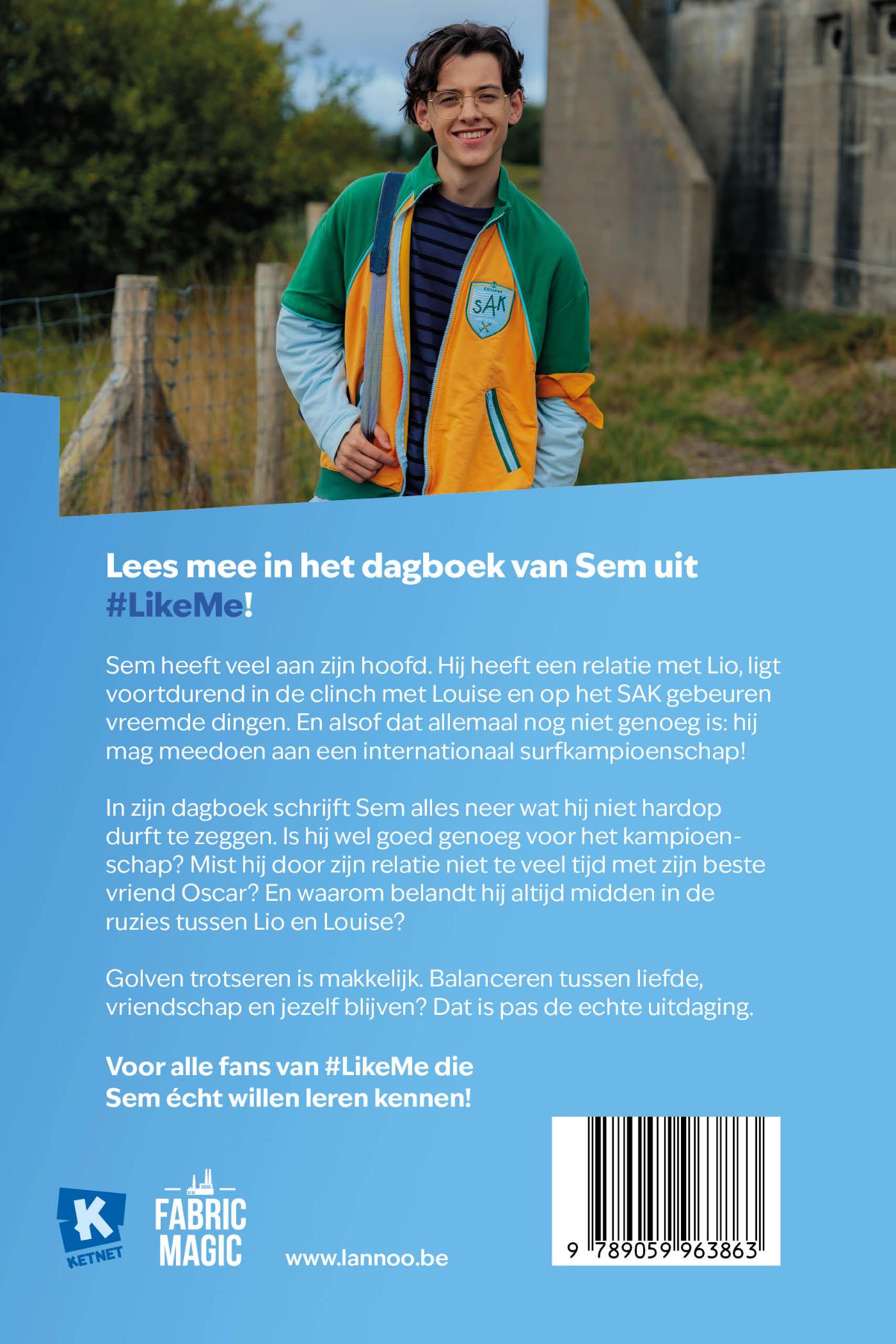 Achterkant van Dagboek van Sem