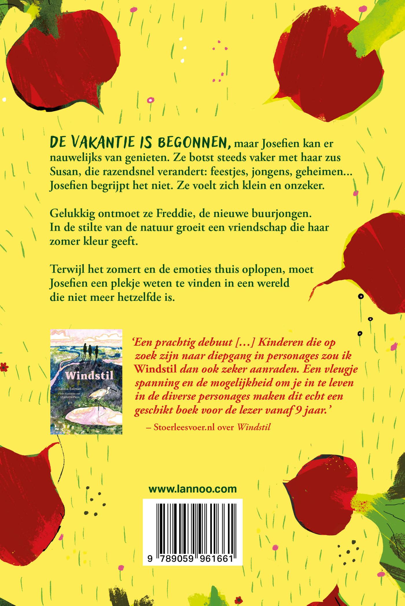 Achterkant van Zomer voor altijd en eeuwig