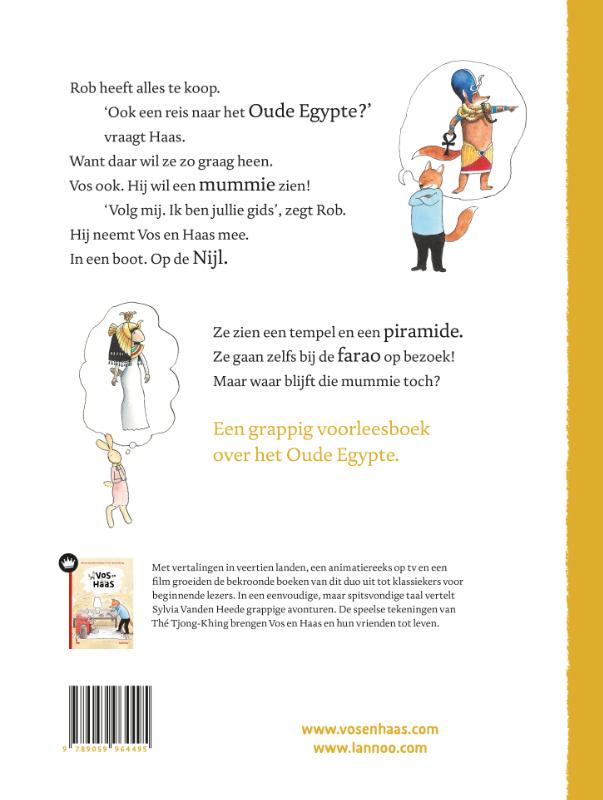 Achterkant van Het land van de Nijl