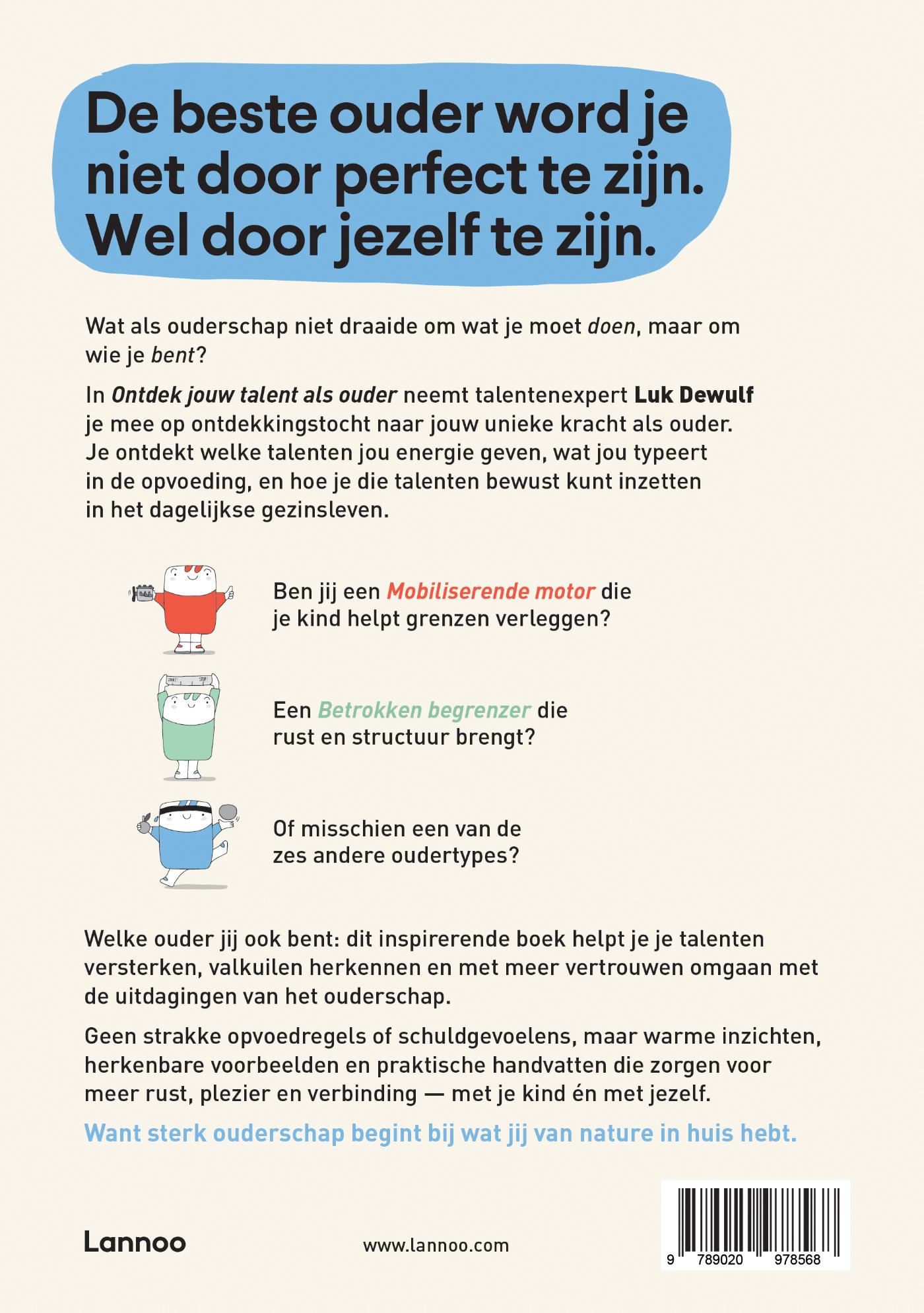 Achterkant van Ontdek jouw talent als ouder