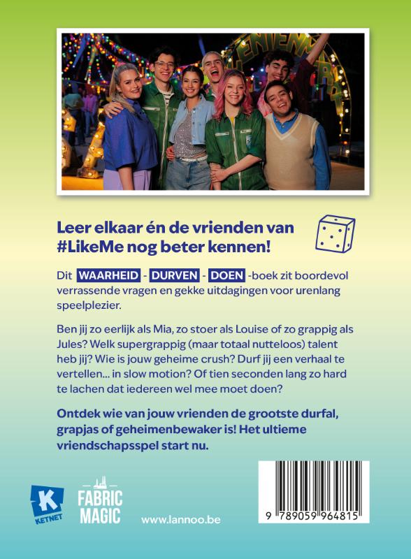 Achterkant van Waarheid, durven, doen