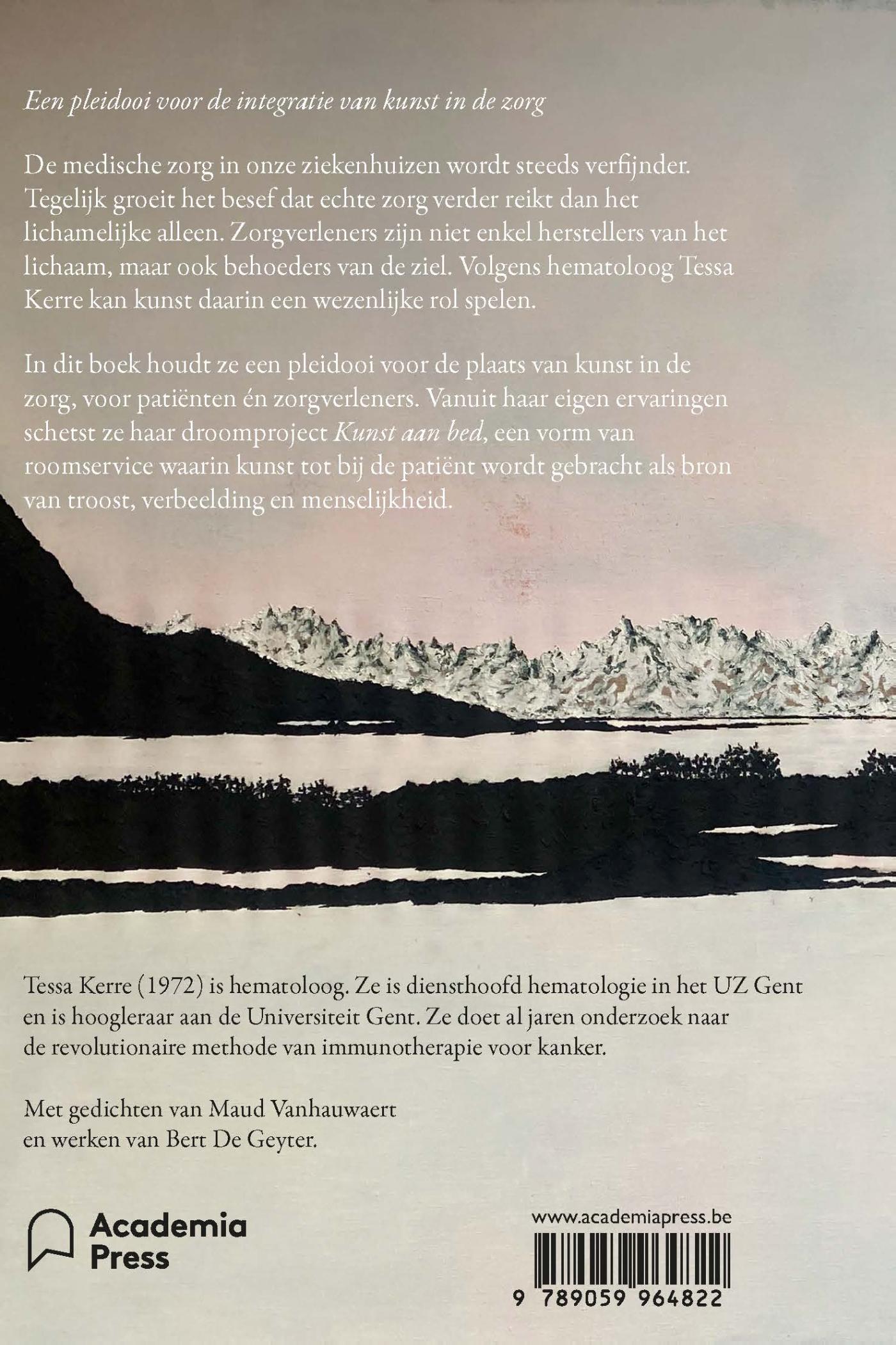 Achterkant van Kunst op voorschrift
