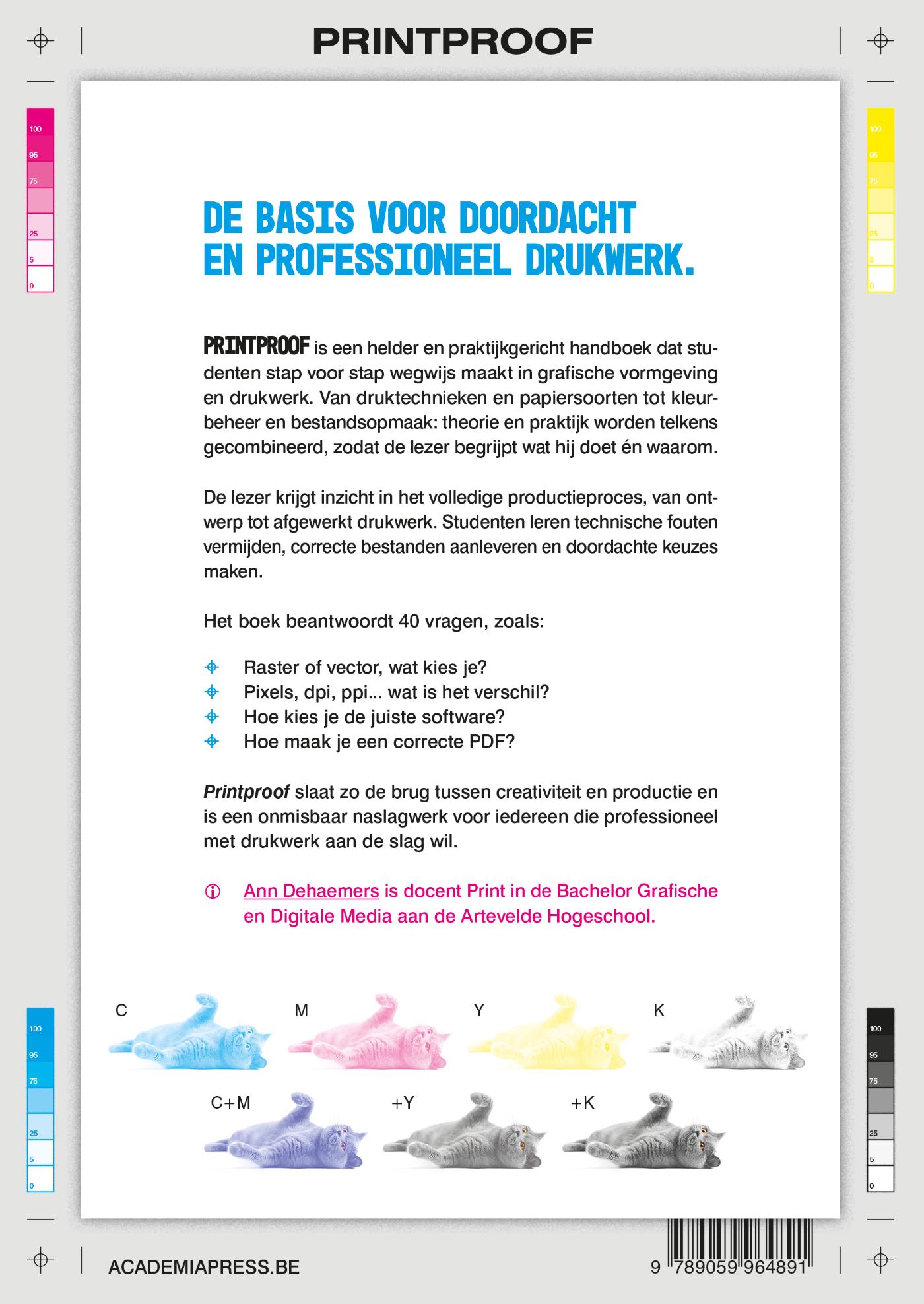 Achterkant van Printproof