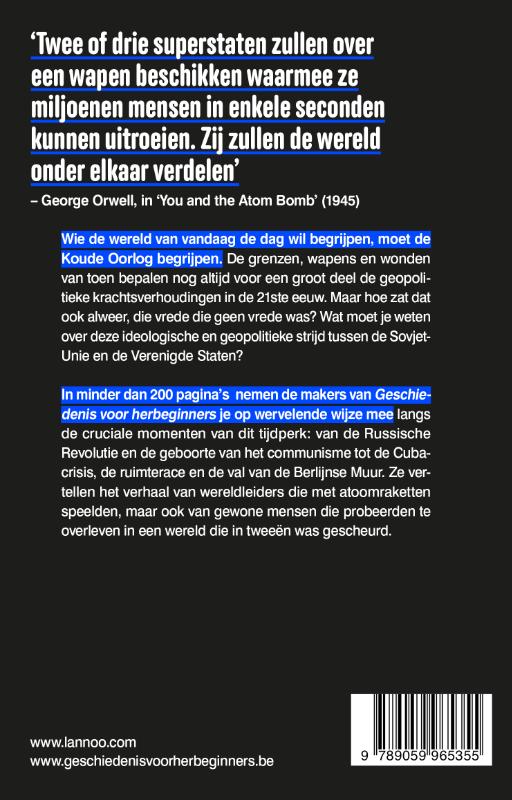 Achterkant van De Koude Oorlog voor herbeginners