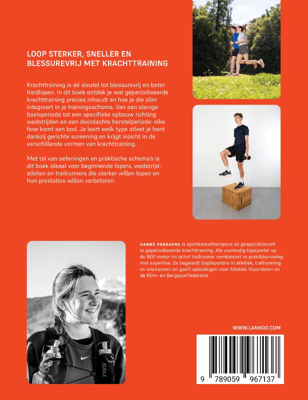 Achterkant van Krachttraining voor hardlopers
