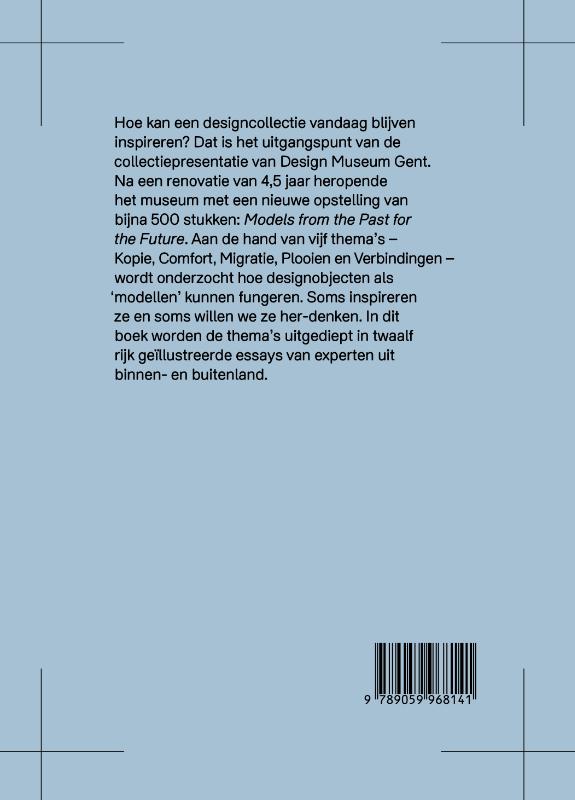 Achterkant van Models from the Past for the Future