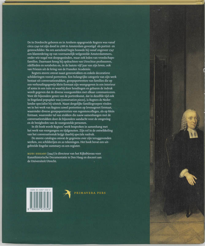 Achterkant van Tibout Regters (1710-1768)