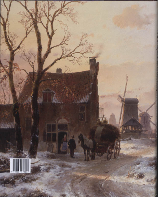 Achterkant van Andreas Schelfhout (1787-1870)