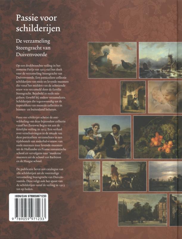 Achterkant van Passie voor schilderijen