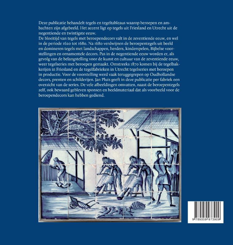 Achterkant van Beroepen op tegels 1620-2000