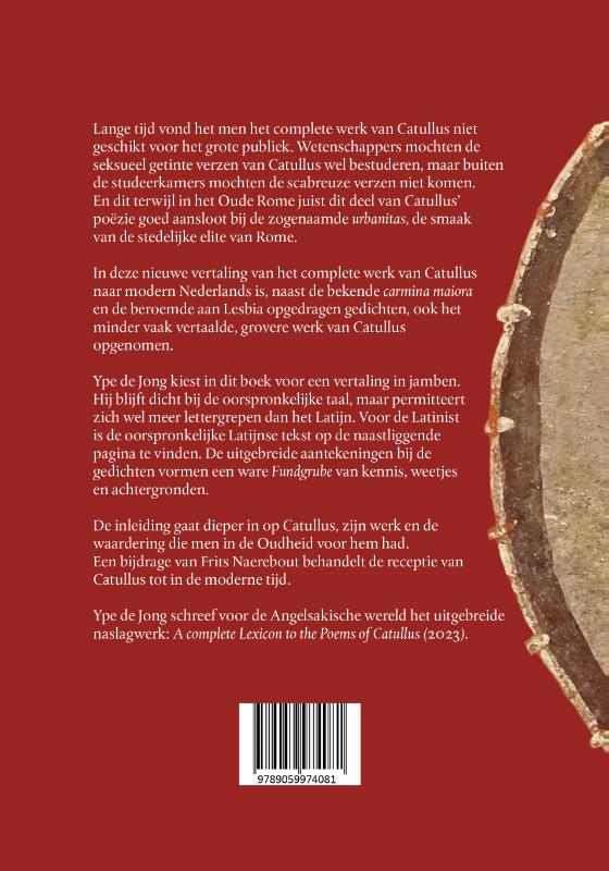 Achterkant van Catullus